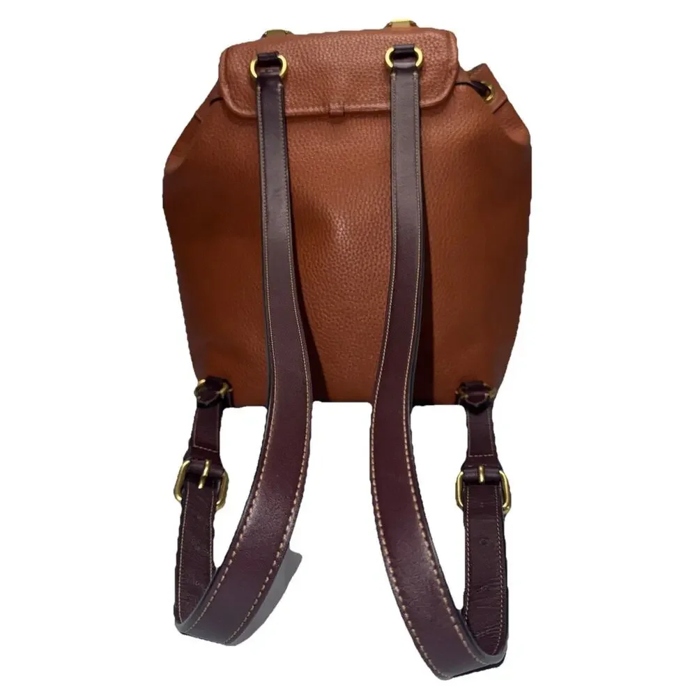 Coach Reloved CS757 B4MBV Riya Backpack In Colorblock Brown Leather - Picture 2 of 16